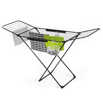 Suszarka balkonowa KonigHOFFER Vera Black 18m 180x