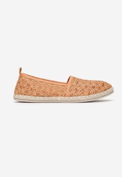 Renee Brązowe Espadryle damskie 37