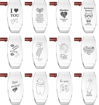 Ваза с гравировкой - ПОДАРОК ​​на новоселье