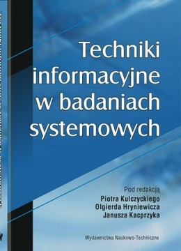 TECHNIKI INFORMACYJNE W BADANIACH SYSTEMOWYCH