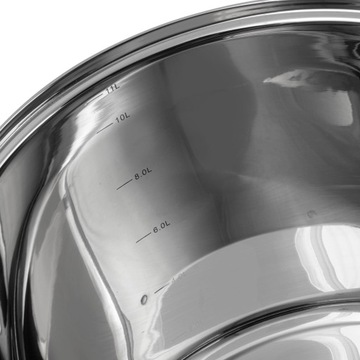 Набор кастрюль Edenberg из нержавеющей стали, 8 предметов.