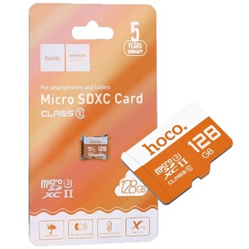 Высокоскоростная карта памяти HOCO microSD TF 128 ГБ, класс 10