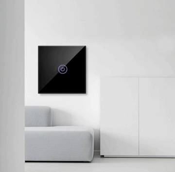 СЕНСОРНЫЙ ВЫКЛЮЧАТЕЛЬ СВЕТА С ОДНЫМ СТЕКЛОМ WiFi