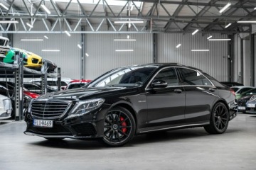Mercedes Klasa S W222 Limuzyna wersja długa AMG S 63 AMG 585KM 2014 Mercedes S 63 AMG S63 AMG 4Matic Long. 29 000 km!