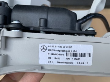 MECHANIZMUS ROLETA MERCEDES TŘÍDA E W213 A2138152900