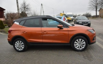 Seat Arona Crossover 1.0 EcoTSI 95KM 2018 Seat Arona 1.0 TSI 2018r Led Duza Navi Oryginal Lakier Sprowadzony, zdjęcie 14