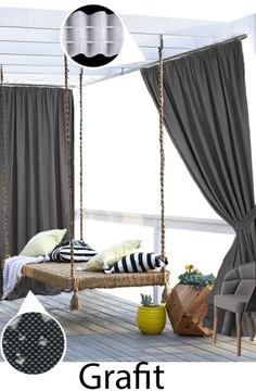 ZASŁONY OGRODOWE WODOODPORNE taśma 280 cm