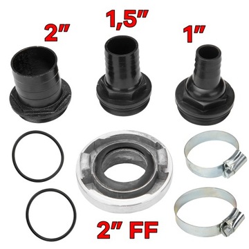 Насос для грязной воды, септик с измельчителем, 30 000 л/ч, измельчитель + ШЛАНГ, 2 дюйма, 30 м