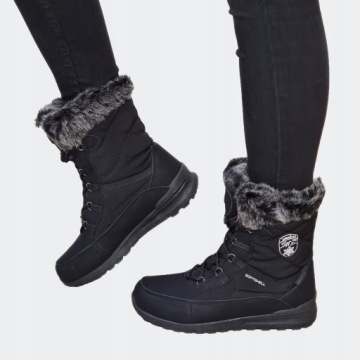 Сноубутсы American Boots Trappers Warm Black 40