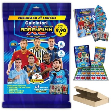 Album na karty piłkarskie Serie A 2024 Liga Włoska Zestaw Startowy Panini