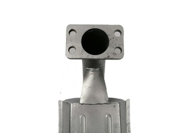 ГЛУШИТЕЛЬ Т-25 С КОЛЕНОМ РУСКИ ВЛАДИМИРЕЦ ТРАКТОР Д21А1201040 ПОКРАСКА