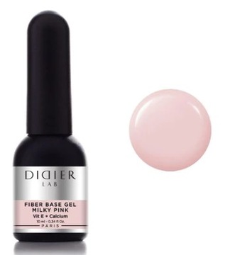 DIDIER Baza FIBER BASE GEL MILKY PINK 10ML