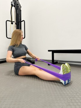 Набор из 3 реабилитационных лент для упражнений Majestic Sport