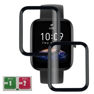 2x SZKŁO HYBRYDOWE FULL DO AMAZFIT BIP 3 / 3 PRO