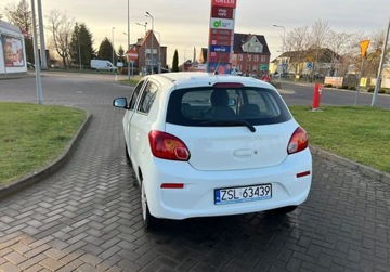 Mitsubishi Space Star Hatchback 5d Facelifting 1.0  71KM 2019 Mitsubishi Space Star Sprowadzony. Zarejestrowany w PL. Ubezpieczony. 71KM, zdjęcie 3