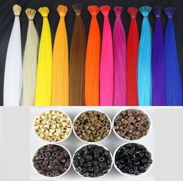 ЦВЕТНЫЕ ПЯТИ микрокольца + свободные кольца