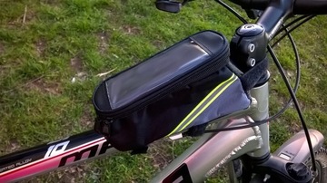 TORBA ROWEROWA UCHWYT NA TELEFON POKROWIEC SAKWA