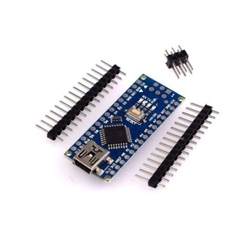 Модуль Nano V3 CH340 ATMEGA328P 16 МГц, распаянный, совместимый с Arduino + кабель