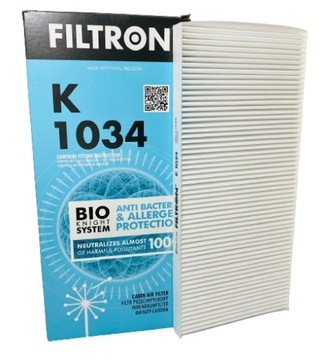 Filtr kabinowy Filtron K 1034 LANCIA Y FIAT PUNTO