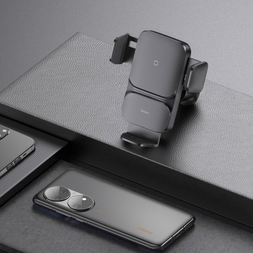 АВТОМОБИЛЬНЫЙ ДЕРЖАТЕЛЬ ИНДУКТИВНОЕ ЗАРЯДНОЕ УСТРОЙСТВО 15 ВТ BASEUS