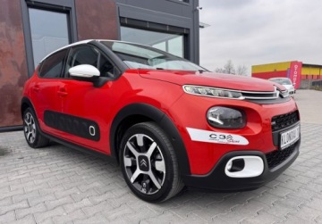 Citroen C3 III Hatchback 1.2 PureTech 82KM 2017 Citroen C3 bezwypadekserwisSHINEjak nowe 1.2 Benzyna 82KM, zdjęcie 4