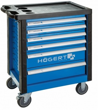 Шкаф для инструментов с тележкой Hoegert Technik HT7G056
