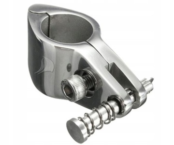 ZŁĄCZE BALDACHIMU NA RELING 22mm STAL A4- 03870
