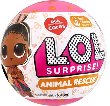 LOL SURPRISE ANIMAL RESCUE LALECZKA FOXY KULA NIESPODZIANKA