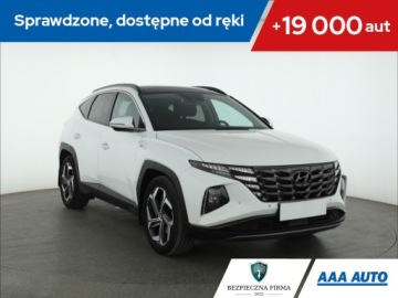 Hyundai Tucson IV SUV 1.6 CRDI 48V 136KM 2021 Hyundai Tucson 1.6 CRDi 48V MHEV, Salon Polska