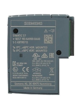 Moduł I/O Siemens 6ES7193-6AR00-0AA0