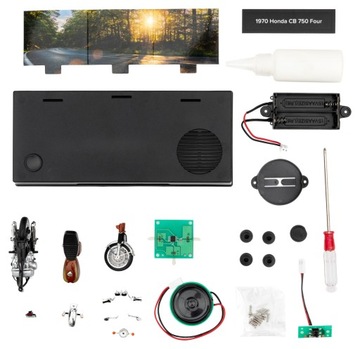 HONDA CB 750 Модель мотоцикла для сборки 1:24 Набор аксессуаров, гаджеты CBR