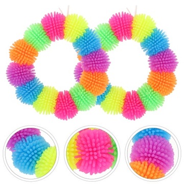 BRANSOLETKI ZABAWKI ZMYSŁOWE NA NADGARSTKU FIDGET TOYS