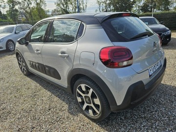 Citroen C3 III Hatchback 1.2 PureTech 110KM 2018 Citroen C3 1,2benzyna 110KM nawigacja salon polska, zdjęcie 3