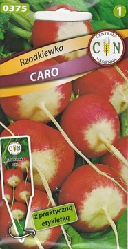 RZODKIEWKA CARO pyszna biało-czerwona kulka 10g