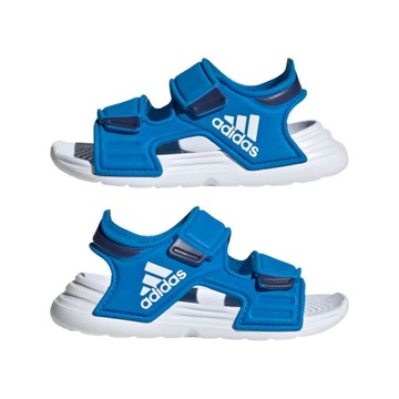 САНДАЛИИ ДЛЯ МАЛЬЧИКОВ, ДЕТСКАЯ СПОРТИВНАЯ ОБУВЬ ADIDAS, ПЕНА НА ЛИПУЧКЕ, размер 26