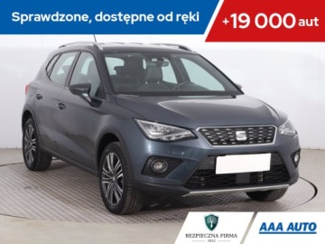 Seat Arona Crossover 1.0 EcoTSI 115KM 2019 Seat Arona 1.0 TSI, Salon Polska, Skóra, Navi