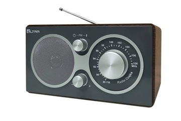 Radio sieciowe retro drewno FM Eltra Czajka BT 3W