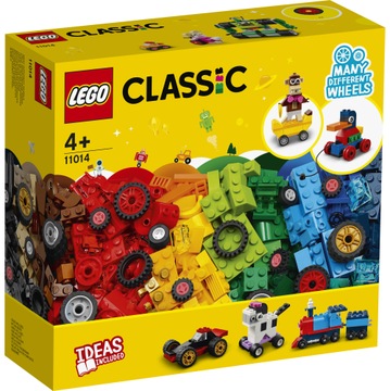 LEGO CLASSIC 11014 KLOCKI NA KOŁACH