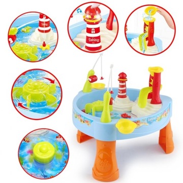 Водный столик для игры «Рыбалка» детский 24 шт.