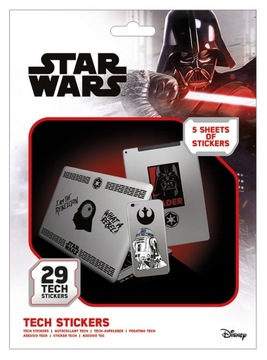 Naklejki na laptopa Star Wars Force Vader filmowe