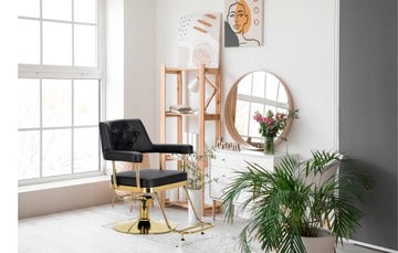 Fotel fryzjerski barberski hydrauliczny do salonu fryzjerskiego Ezra