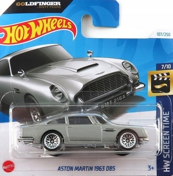 Hot Wheels ASTON MARTIN 1963 DB5 HW 2024