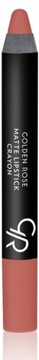 GOLDEN ROSE POMADKA MATOWA W KREDCE SZMINKA MATTE CRAYON LIPSTICK NR 30