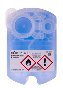 Oryginalny wkład Braun CCR1 WKŁAD PŁYN Clean & Renew do golarek