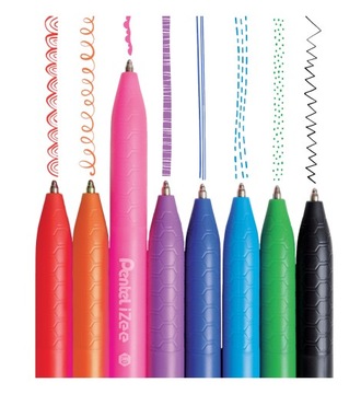 Pentel iZee BX467 Автоматическая шариковая ручка, синяя