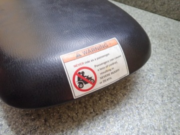 Чехол подушки сиденья Kawasaki KFX 700