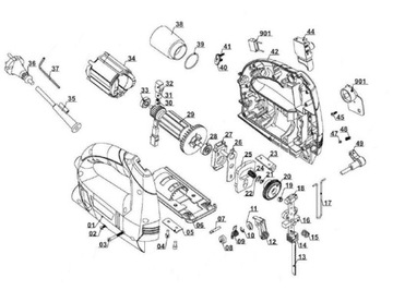 EINHELL TH-JS BT-JS 650 E TC-JS 80 Держатель ножа