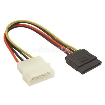 Kabel adapter zasilania Molex SATA 15cm