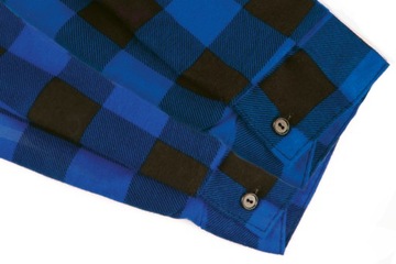 ФЛАНЕЛЕВАЯ РАБОЧАЯ РУБАШКА СИНЯЯ XXXL 3XL