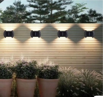 LAMPKI SOLARNE OGRODOWE WISZĄCE LAMPA SOLARNA 4SZT